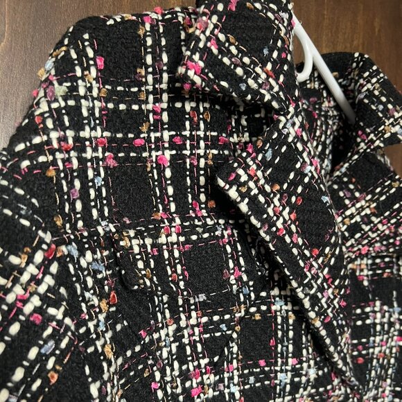 FATE Tweed Bomber Jacket/Coast - VICI - Black & Multicolor - Picture 3 of 10